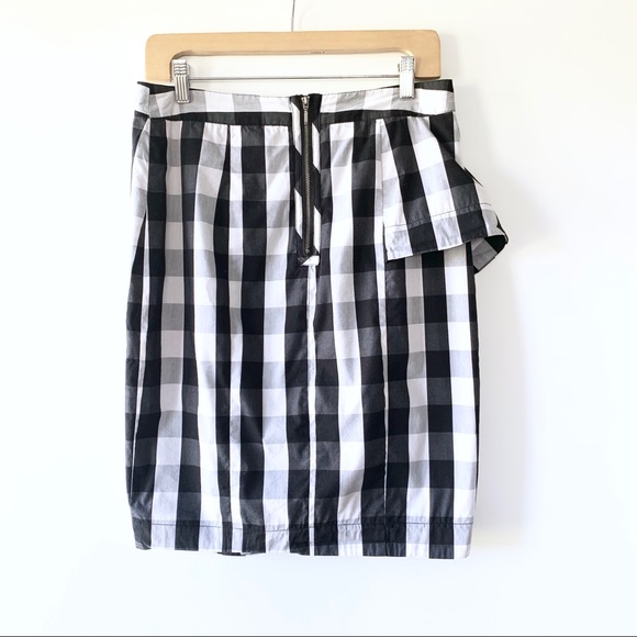 Gingham Ruffle Skirt - Picture 2 of 3